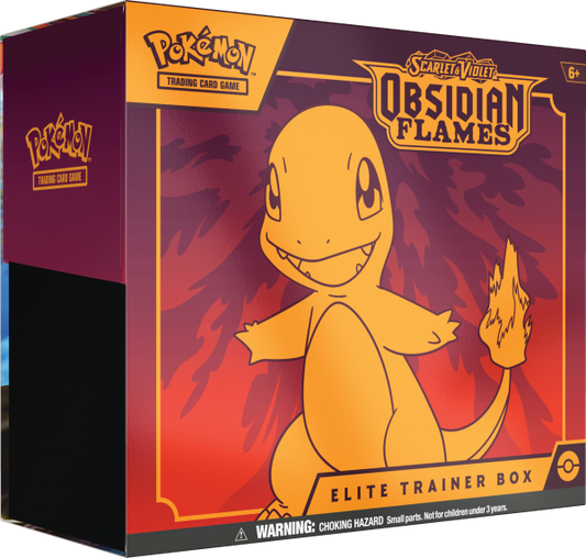 Pokemon - Scarlet & Violet Obsidian Flames Elite Trainer Box