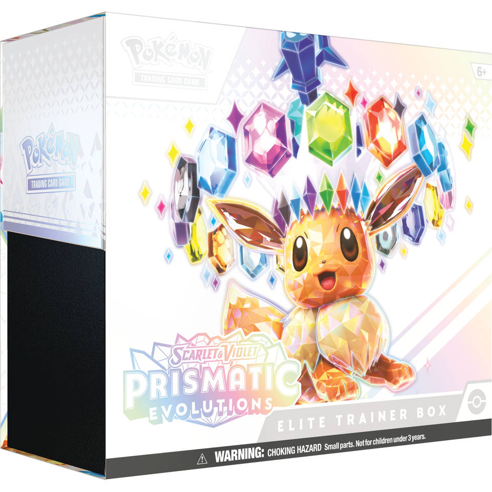Pokemon - Scarlet & Violet Prismatic Evolutions Elite Trainer Box