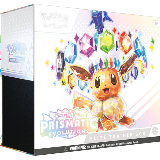 Pokemon - Scarlet & Violet Prismatic Evolutions Elite Trainer Box