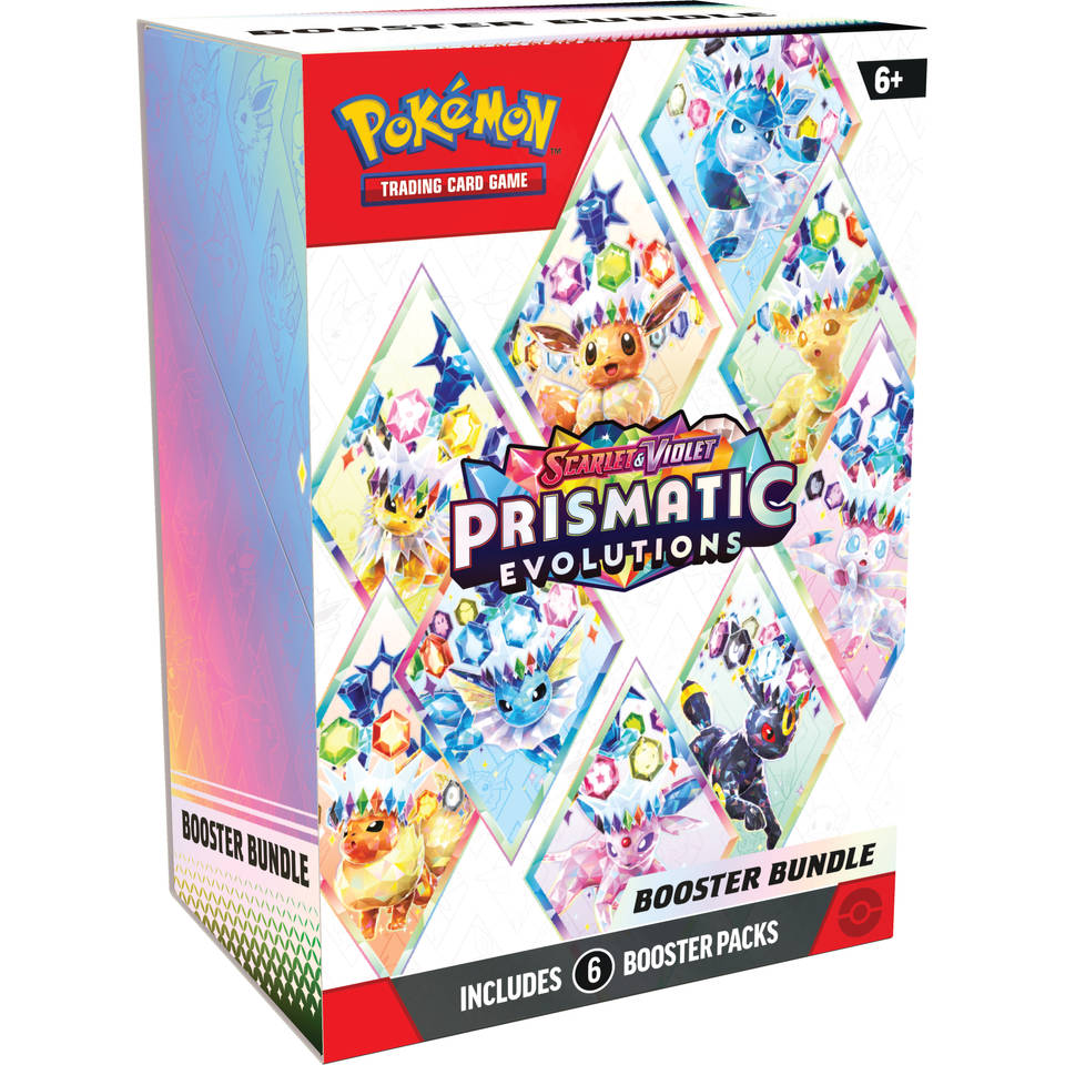 Pokemon - Scarlet & Violet Prismatic Evolutions Booster Bundle