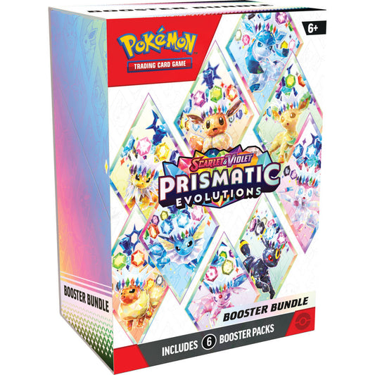 Pokemon - Scarlet & Violet Prismatic Evolutions Booster Bundle