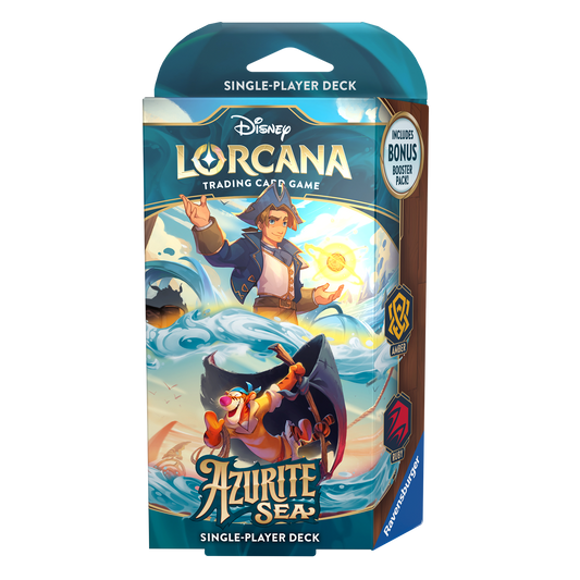 Disney Lorcana - Azurite Sea Starter Jim Hawkins & Tigger (inclusief boosterpack)