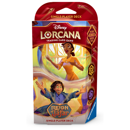 [PRE-ORDER] Disney Lorcana - Reign of Jafar Starter Deck: Tiana & Bruno (inclusief booster)