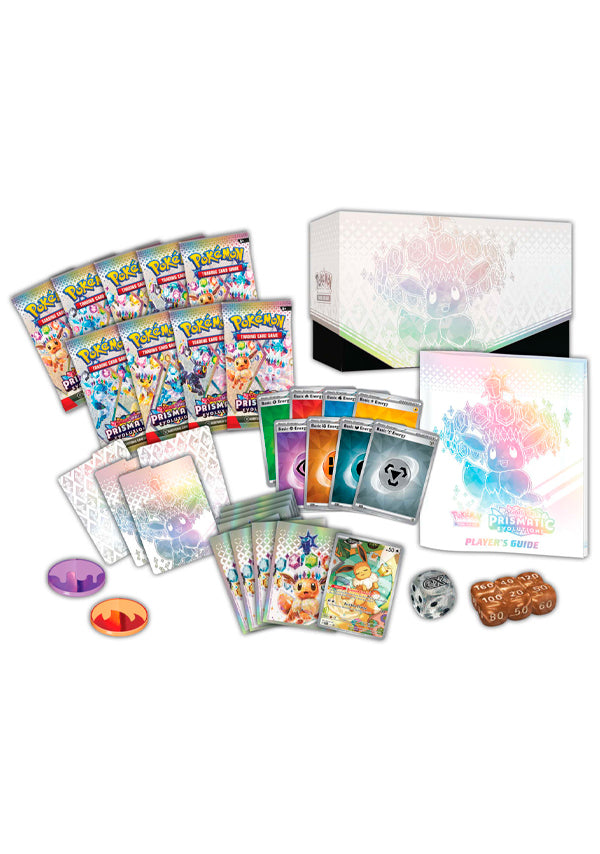 Pokemon - Scarlet & Violet Prismatic Evolutions Elite Trainer Box