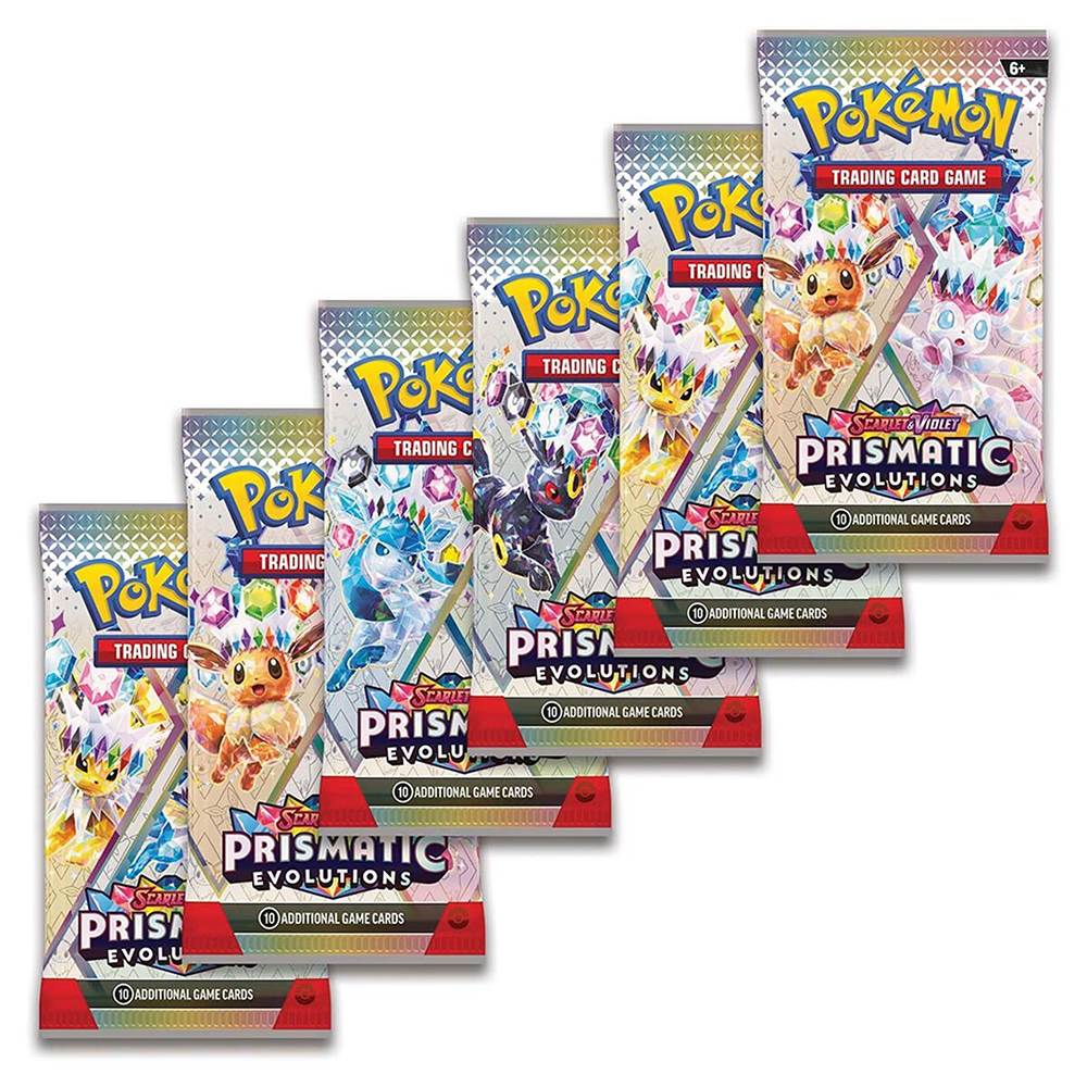 Pokemon - Scarlet & Violet Prismatic Evolutions Booster Bundle