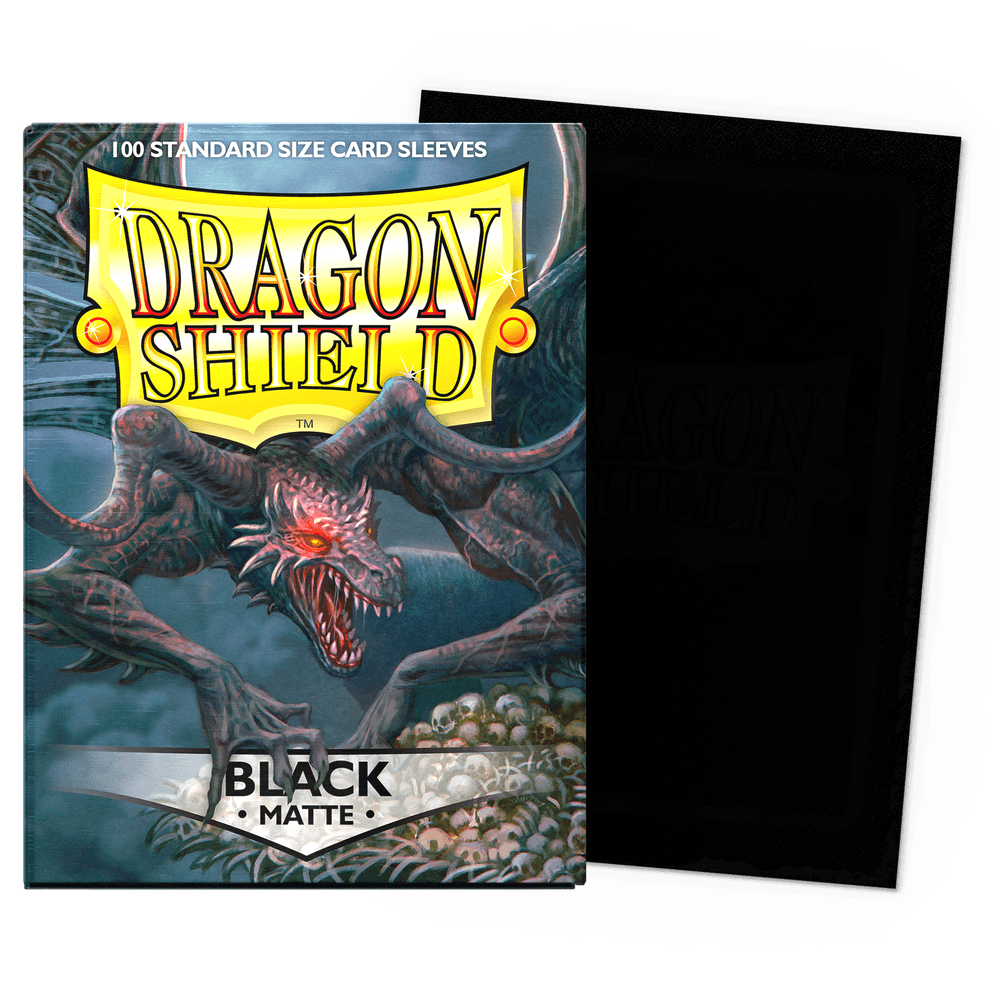 Dragon Shield - Sleeves Matte - Zwart (100 stuks)