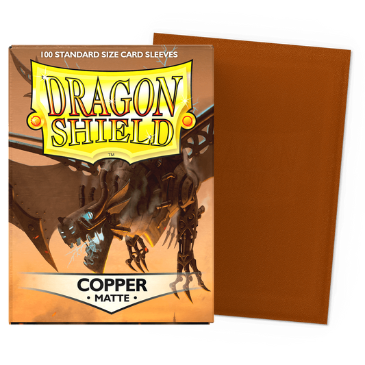 Dragon Shield - Sleeves Matte - Koper (100 stuks)