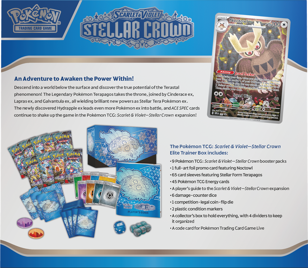 Pokemon - Stellar Crown Elite Trainer Box